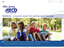 Tablet Screenshot of njascd.org